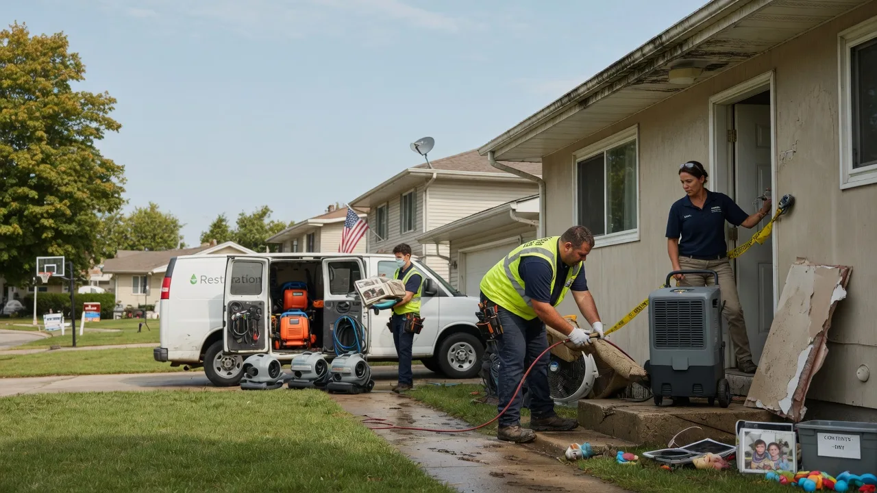 Water Damage Restoration in Salem, IN near me